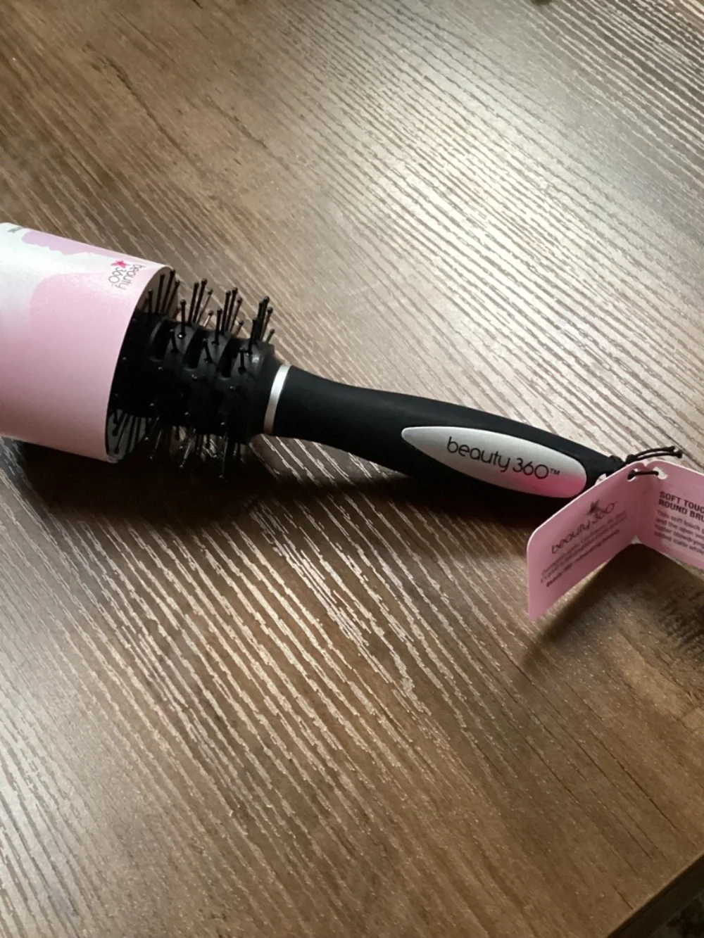 Beauty 360 Soft Touch Round Hair Styling Brush New